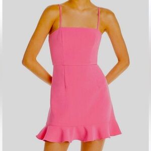French Connection Ruffle Hem Dress - Size 0